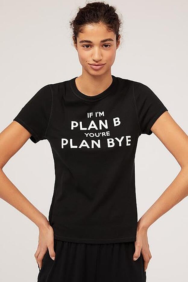 Camiseta de las rebejas "mid season" de Oysho.