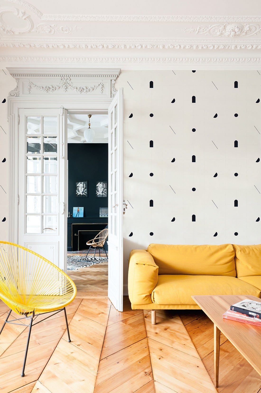 La marca Coordonné cumple 40 años... e invita a 40 artistas a crear una colección única. Esta es de Bobby Clark.