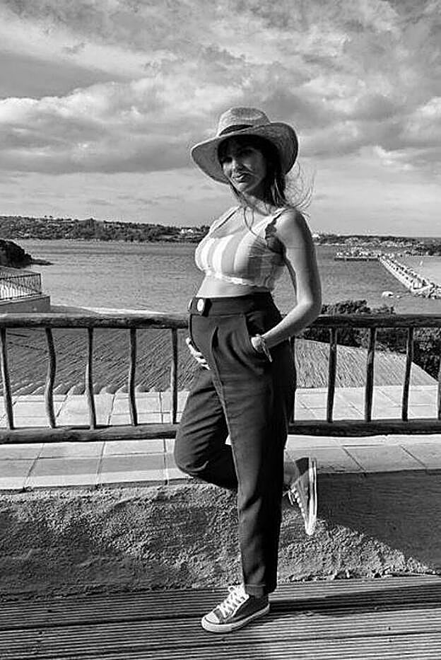 Sara Sálamo presumía de barruigita el día del padre, en una foto que dedicaba al padre de su futuro hijo, Isco Alarcón.