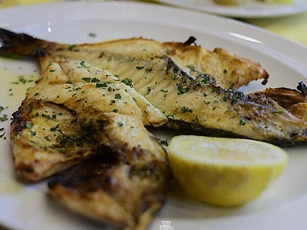 Sardinas a la plancha.