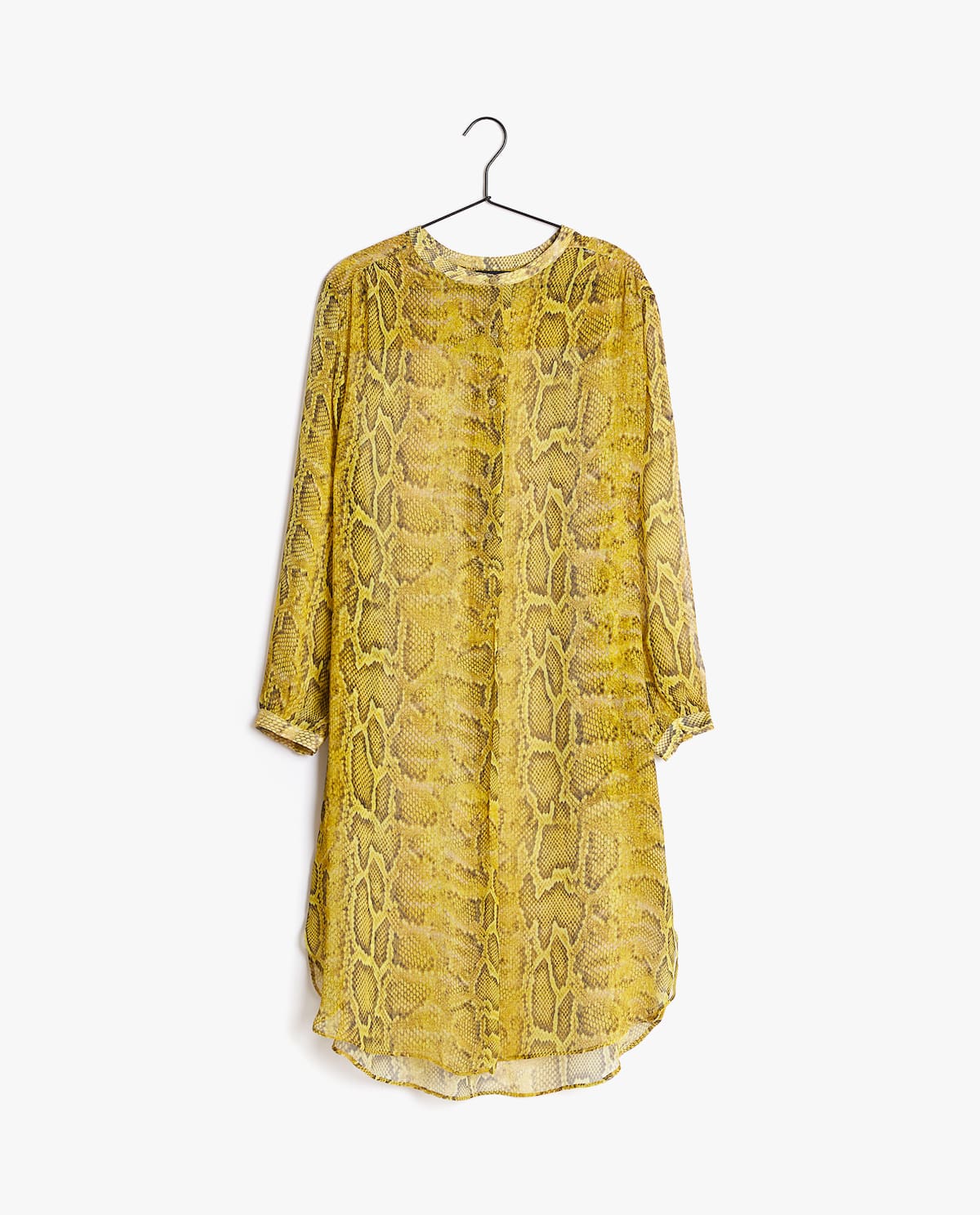 Túnica con estampado de serpiente: 49,99 euros en Zara Home.