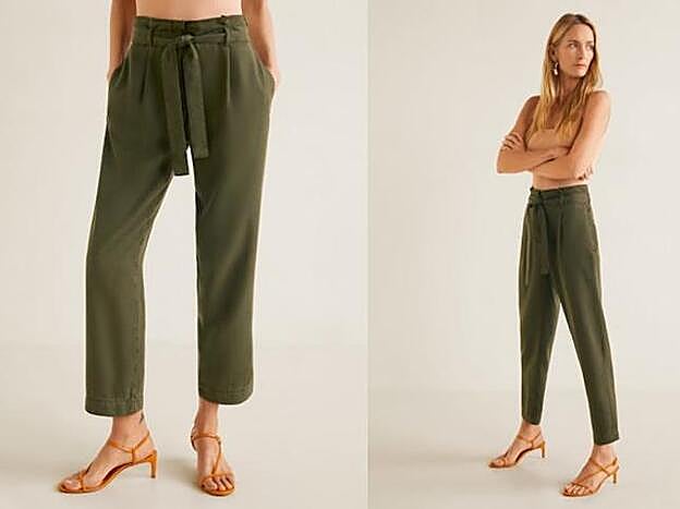 Pantalones de Mango: 39,99 euros.