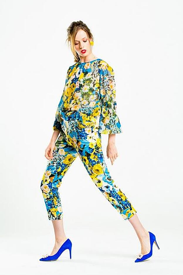 Pantalón Flow (169 euros) y top Flow (99 euros) de Gloria Velázquez