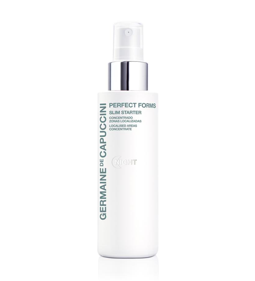 Forma cosmética en spray que facilita la óptima penetración en el tejido afectado por las acumulaciones de grasas. Su gotícula 0.1-0.3 micras (unas 100 veces menor que las emulsiones habituales), permite vehiculizar hasta el seno del tejido adiposo, penetrando profunda y rápidamente. Su emulsión ligera y rica, permite una absorción rápida. Contiene extractos de Buxus Sinica, de Pimpinella Anisum y de Plancton. (40,90 €).