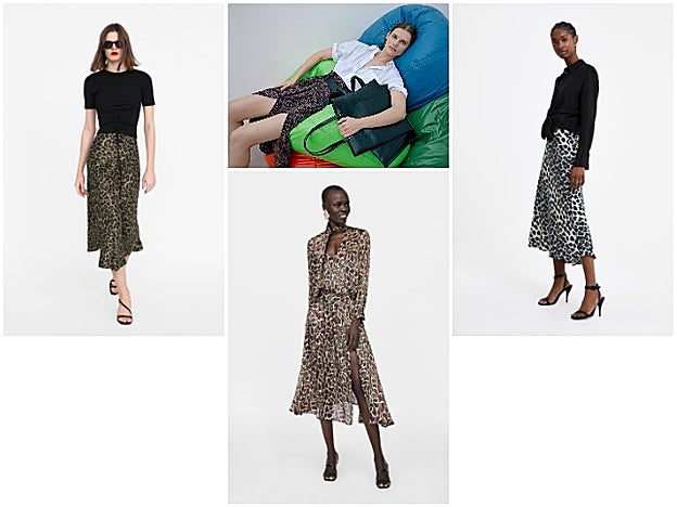 Las faldas 'animal print' más bonitas de Zara