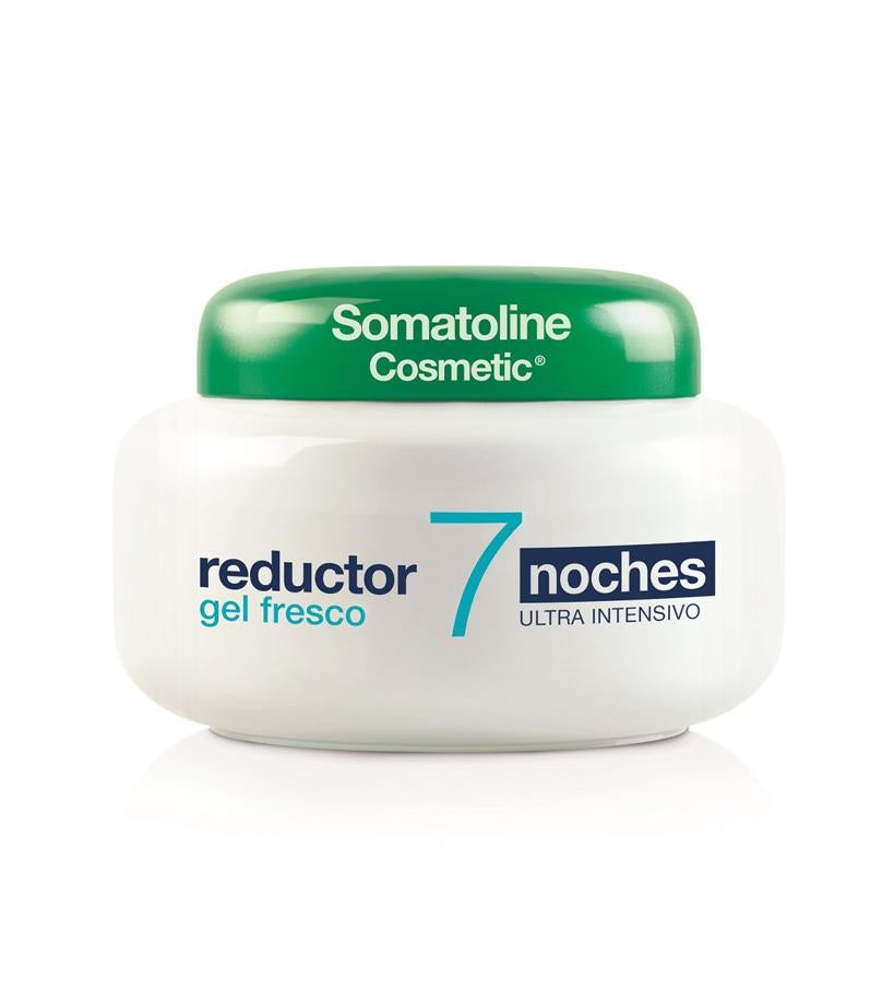 Triple acción: lipolítica, que ayuda a reducir la acumulación de grasa localizada; drenante,favoreciendo el drenaje del exceso de líquidos cutáneos; y anti-acumulación, que previene la formación de nuevas acumulaciones. Se recomienda aplicarlo todos los días durante 7 noches, y si además se prolonga durante 4 semanas, se potencia la eficacia reductora. (49,90 €).