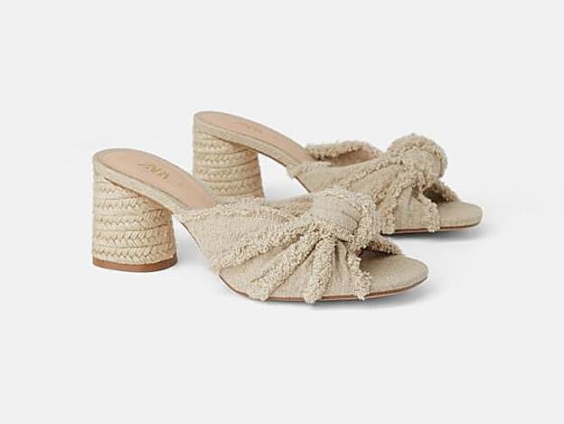 Sandalias de Zara, 35,95 euros.