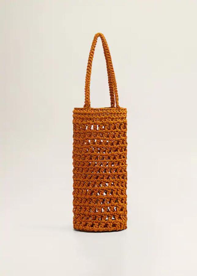 Bolso crochet de red, 19,99 euros.