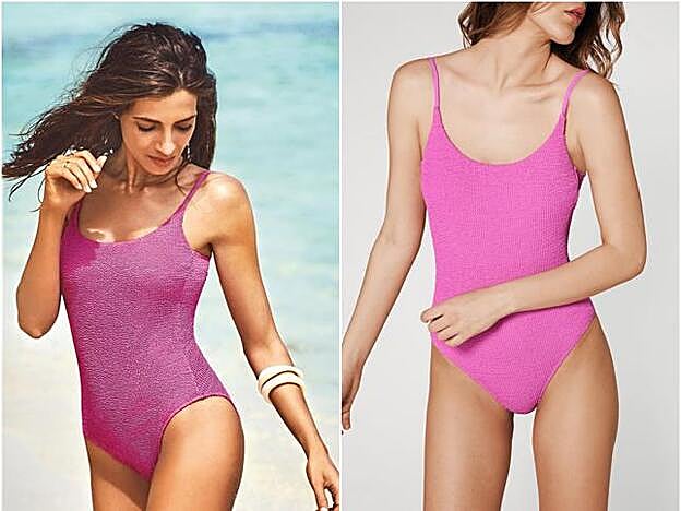 Sara Carbonero con bañador de Calzedonia: 39 euros.