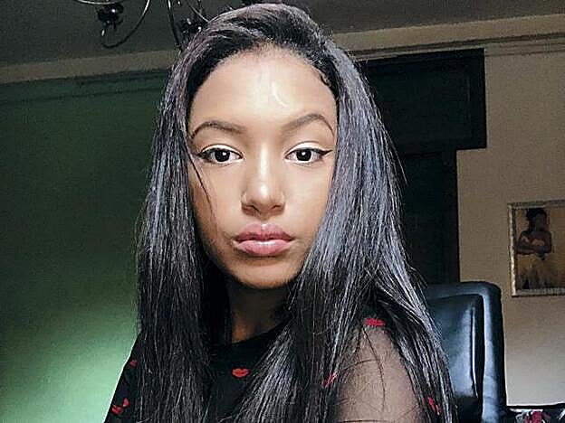 Una imagen de Naomi, la hija de Francisco.