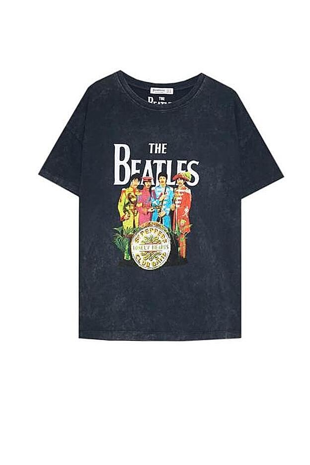 Camiseta de The Beatles, 15,99 euros.