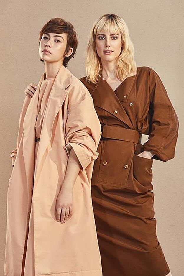 Greta lleva total look de Rochas y Natalia, vestido Max Mara.