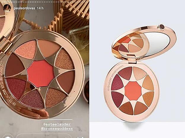 Las sombras de ojos llamativas de Desert Heat Eyeshadow Palette también son un imprescindible en su neceser.