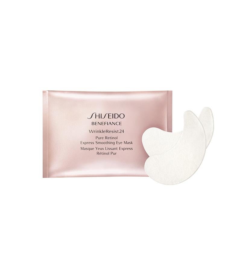 Ayudan a reducir la apariencia de las arrugas con tan solo una aplicación. Cada uso refina la textura de la piel y aumenta su elasticidad para que los ojos se vean revitalizados y frescos. Incluye: 12 sets de dos mascarillas para ojos. Sometido a pruebas dermatológicas y oftalmológicas. (72,60 €).