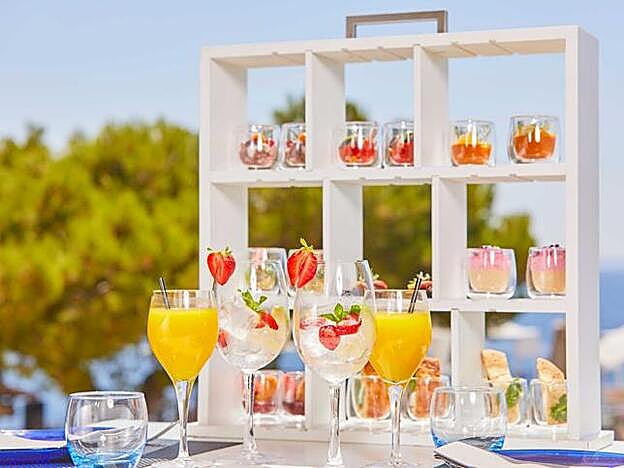 La caja vertical del 'Sprunch' del hotel Barceló Illetas Albatros.