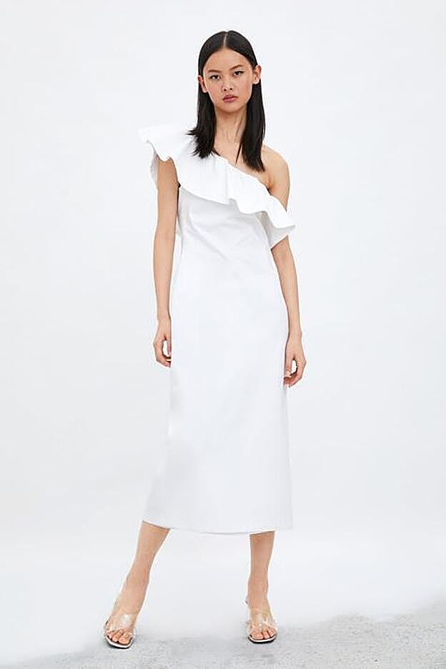 Es perfecto para uno de esos looks de novia diferentes y low cost.