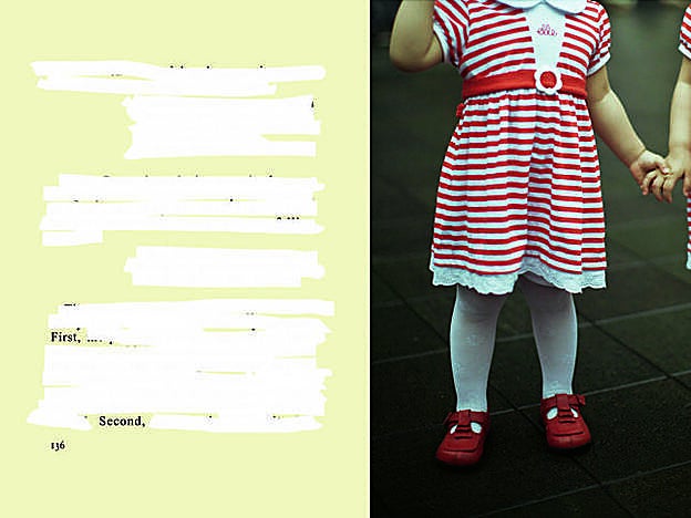 Party (2013) fue el acercamiento a la realidad capitalista de la China comunista. Su trabajo más conceptual alternaba imágenes del país con páginas manipuladas con Tipp-Ex del Libro rojo de Mao.