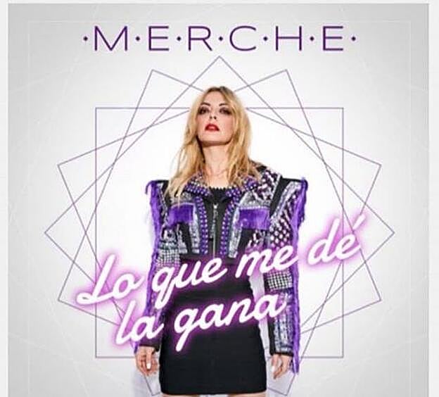 Merche a presentado este Sábado su nuevo 'single', 'Lo que me dé la gana'