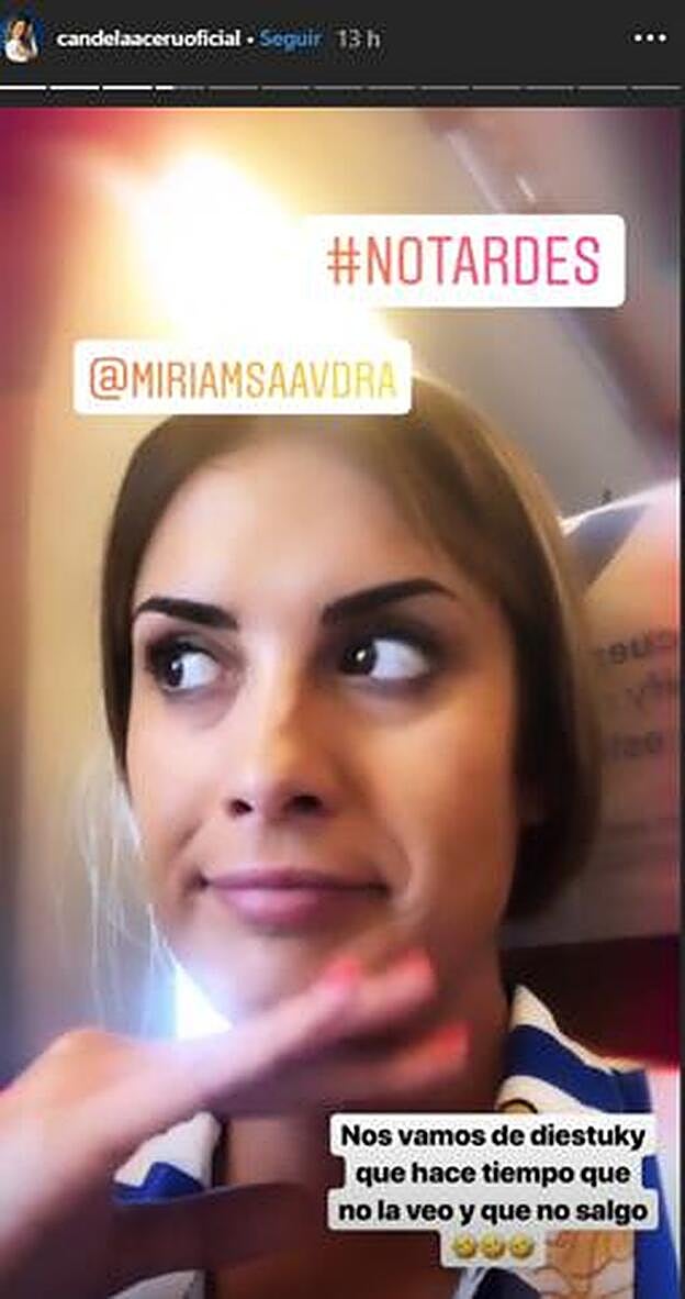 Candela Acevedo viajó desde Sevilla a Madrid para asistir a la fiesta organizada por la productora Zeppelin.