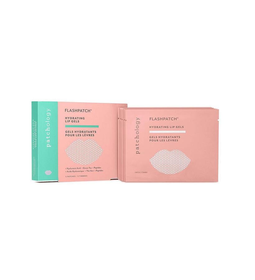 Estos parches de hidrogel contienen sustancias antioxidantes: niacinamida, péptidos y extracto de té verde, para recuperar y proteger los labios. Cada uno contiene el sistema de humedad HydraSurge5 exclusivo de la marca que brinda hidratación profunda en solo 5 minutos. No contienen látex y son biodegradables. (11,55 €/ 5 u).