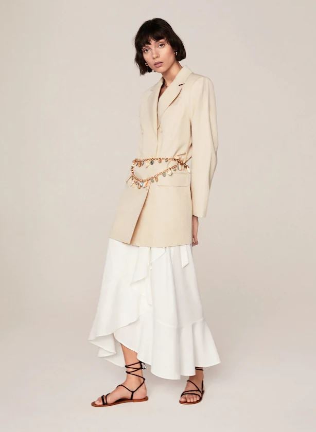 Unas sandalias planas de tiras, como estas de las rebajas de Mango (pasan de 29.99 a 12.99 euros).