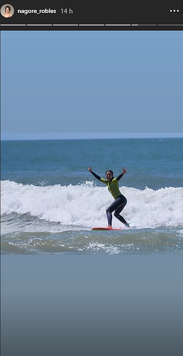 Nagore ha querido compartir varias instantáneas de su maravilloso día.