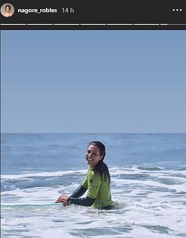 Nagore ha querido compartir varias instantáneas de su maravilloso día.