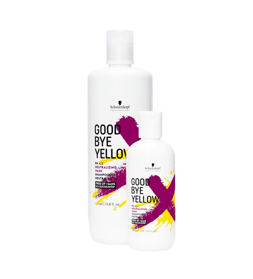 Neutraliza los tonos amarillos para conseguir y mantener un rubio real y nítido, al tiempo que lava el pelo suavemente. Su fórmula, con un valor de pH 4.5, con un depósito tonal instantáneo que contrarresta y neutraliza los tonos cálidos subyacentes.  (17,78 €)