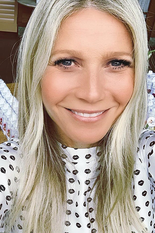 Un primer plano de Gwyneth Paltrow, guapísima a sus 46 años.