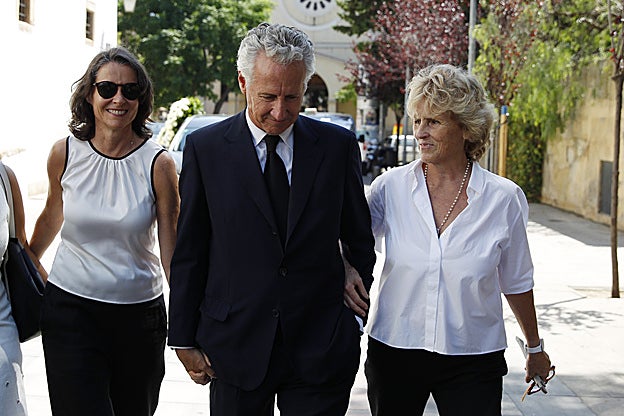 Mercedes Milá, más que arropada por los suyos