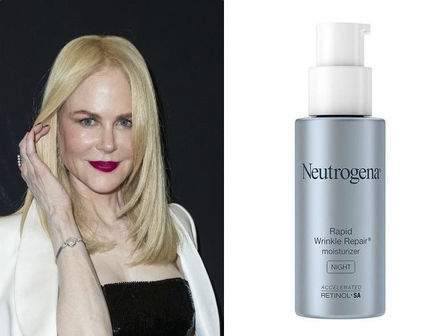 La protagonista de 'Big Little Lies', confesó a la revista People que  utiliza esta crema para el rostro a diario  porque le aporta todos los beneficios del retinol sin que resulte muy agresivo en su dermis. La  Neutrogena Rapid Wrinkle Repair Night  es apta para todo tipo de pieles y está disponible en farmacias.