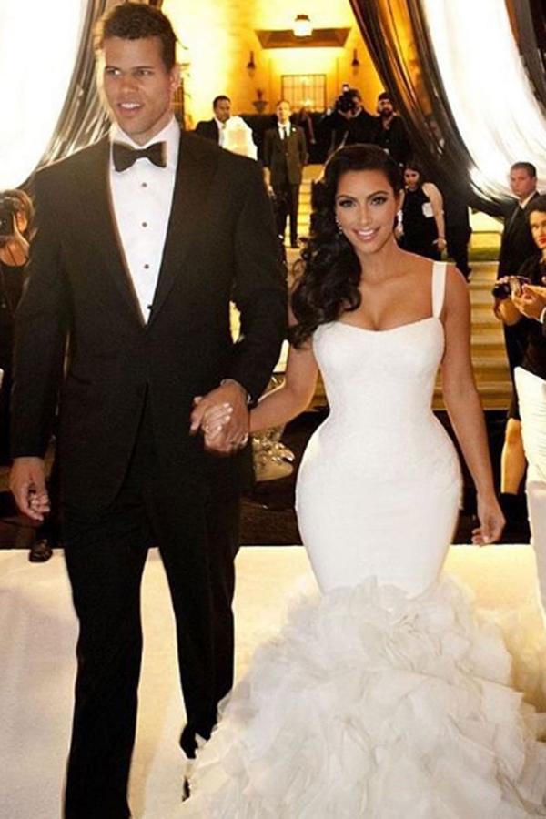 Kim Kardashain y Kris Humphries pusieron fin a su matrimonio solo 72 días después del día del enlace.