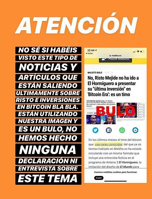 Est es el 'story' que ha colgado Laura Escanes.