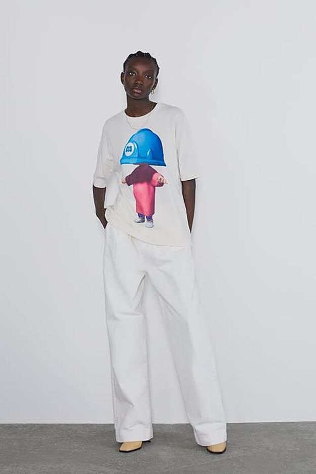 Camiseta de Monstruos S.A de la nueva colección de Zara.