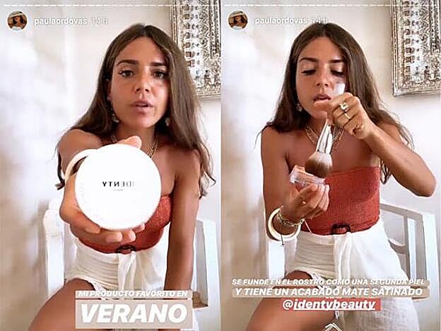 Paula Ordovás ha revelado su gran imprescindible de maquillaje para acentuar su bronceado en el rostro.