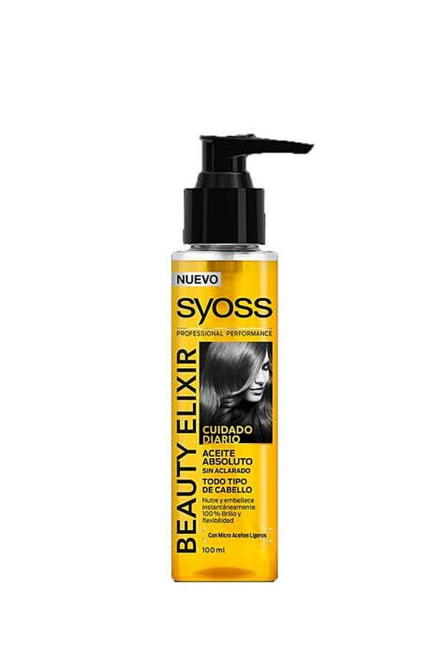 Beauty Elixir en Aceite de Syoss, 5,25 euros.