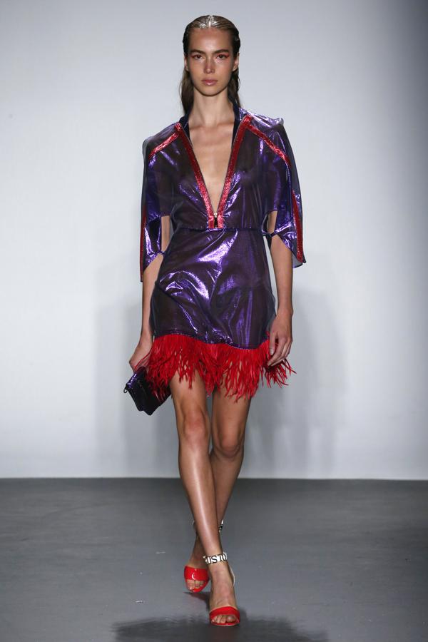 Desfile de Custo Barcelona en la Semana de la Moda de Nueva York.