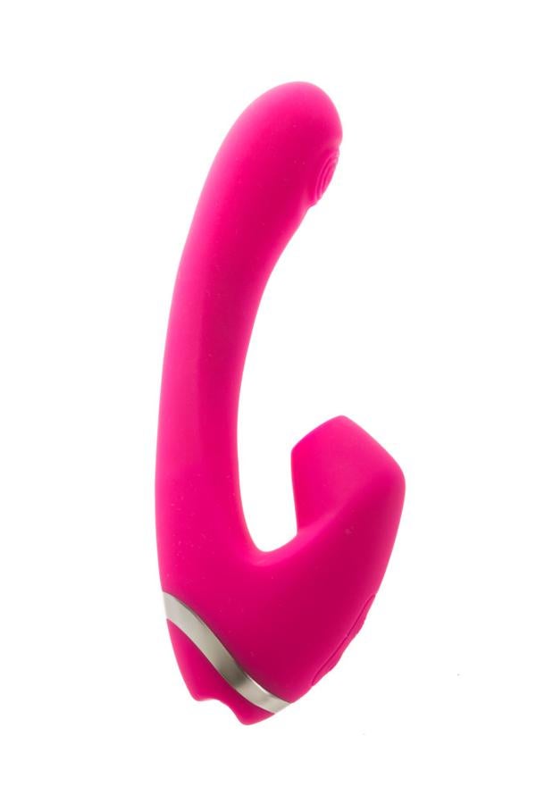 Este juguete combina lo mejor de los dos mundos. Se trata de un conejito vibrador con succionador de clítoris que promete hacerte ver las estrellas. Además es sumerjible, por lo que tú decides cómo y cuándo jugar. De venta en Amantis, 54,99 euros.