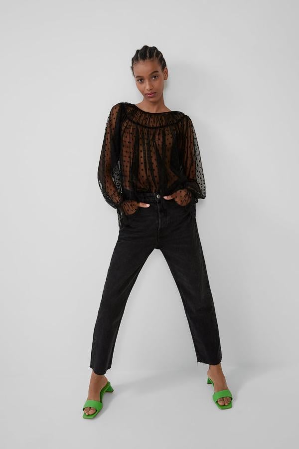 El plumeti no se retira esta temporada tampoco. De Zara, (17,95 euros).