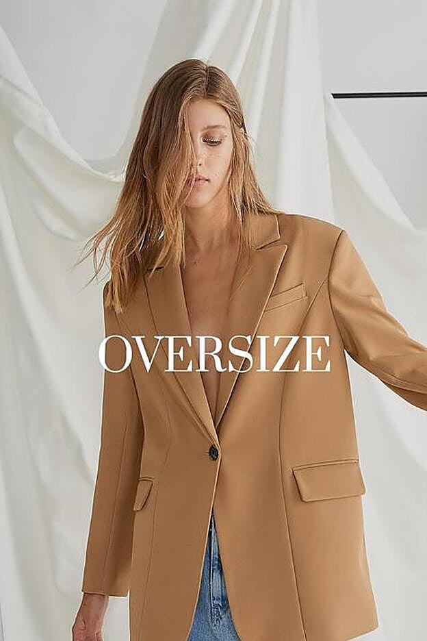 Las americanas en clave oversize serán las reinas del armario esta temporada.