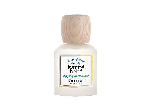 Agua Perfumada Karité Bebé de L’Occitane (31 €).
