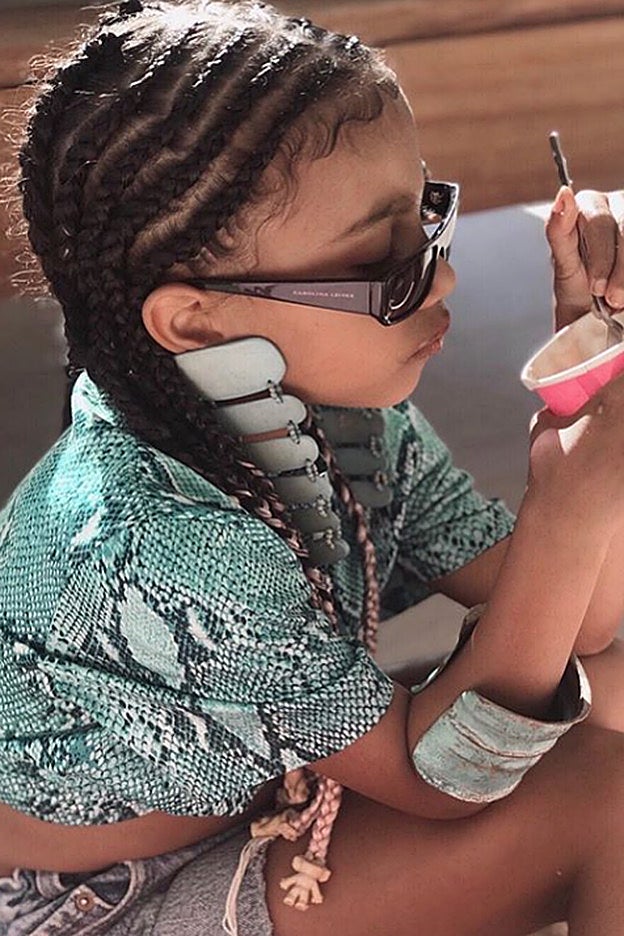 Es innegable el sentido del estilo que tiene North West, la hija mayor de Kim Kardashian.