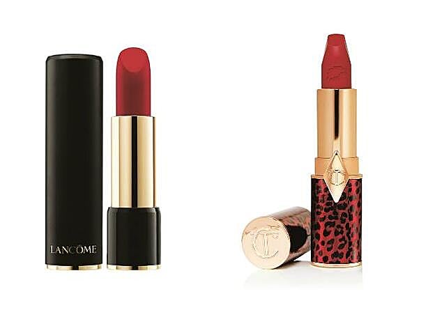1. Drama Matte en tono Tapis Rouge de Lancôme (34,50 €). 2. Matte Revolution en tono Patsy Red de la colección Hot Lips 2.0 de Charlotte Tilbury (35,55 €). En Sephora.