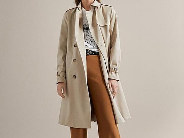 Gabardina de nueva colección de Massimo Dutti