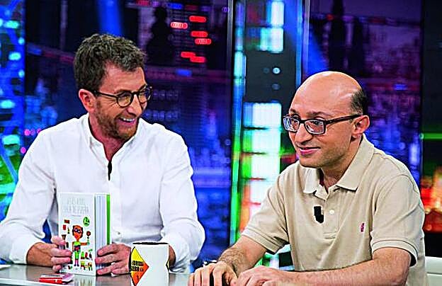 El actor en el programa de 'El Hormiguero'.