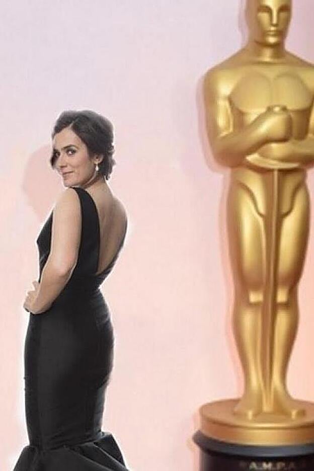 La famosa foto falsa de Anna Allen en los Premios Oscar por la que se destapó la carrera profesional que se había inventado.