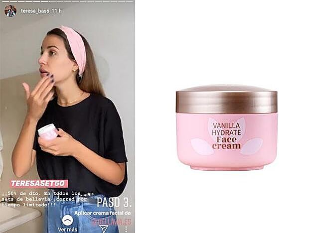 Vainilla Hydrate Face cream, 24,90 EUR.
