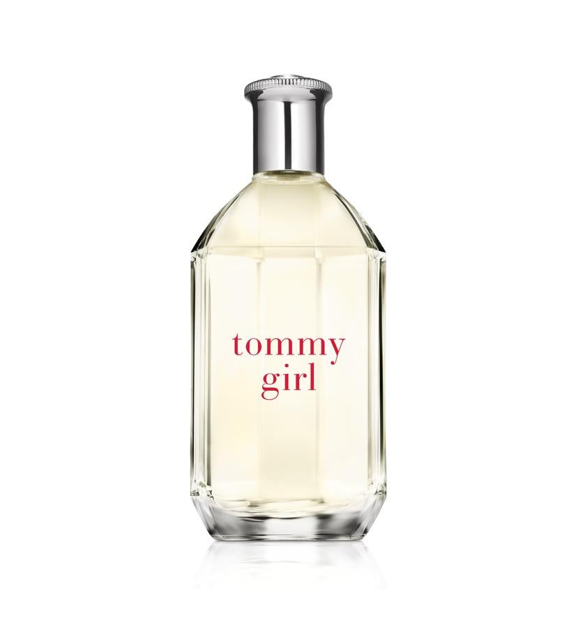 Fresca, natural, divertida y chispeante. Una enérgica combinación de flores salvajes del paisaje americano para la chica que hay en toda mujer. El 100% del beneficio de la venta de este producto se destinará a la investigación médica sobre el cáncer de mama.  Tommy Girl de Tommy Hilfiger  (45 €).