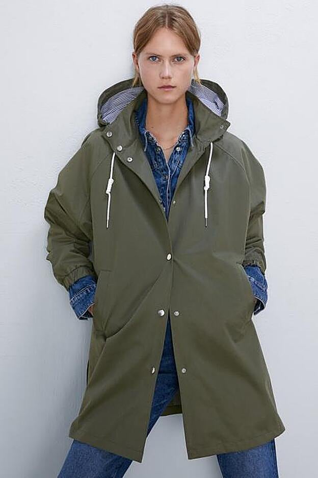 Parka de Zara (39,95 euros).