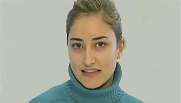 Así era Alba Carrillo cuando comenzó cuando era joven.